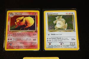 lot 17 image: 1999 Pokemon Jungle  Partial Starter Set with 36 of 64 Cards