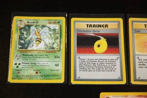 lot 34 image: 2000 Pokemon Base Set 4th Print  27 Cards
