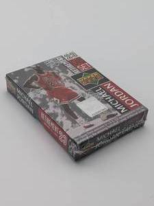lot 33 image: 1999 Upper Deck Sealed Michael Jordan 23 Card Retirement Set