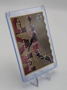 lot 35 image: 1996 Upper Deck Michael Jordan Limited Edition Jumbo Card #2500