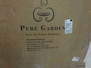 Pure Garden Outdoor Fire Pit...