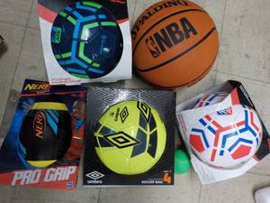 Sports Balls Lot...