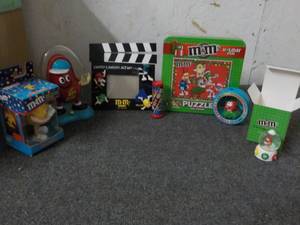 M & M Puzzle, Frame, Nite Light and...