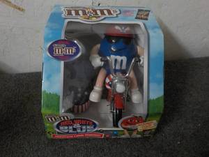 M & M Red, White, and Blue Motorcyc...
