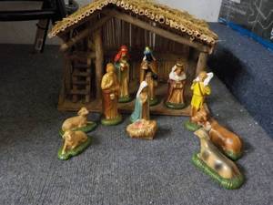 Nativity Set and Stable...