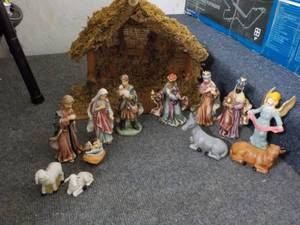 Nativity Set and Stable...