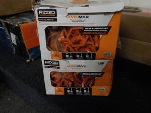 2 boxes  Ridgid Level Max 100 pcs. ...