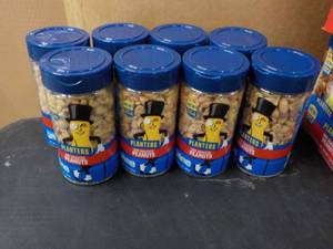 8 - 7 oz Jars Planters Dry Roasted ...