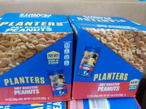 8 - 7 oz Jars Planters Dry Roasted ...