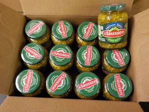 Case of 12 - 10 oz Jars Claussen Sw...