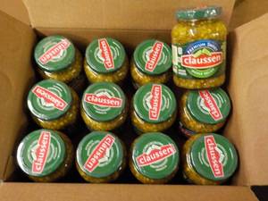 Case of 12 - 10 oz Jars Claussen Sw...