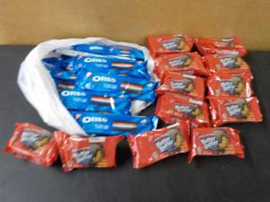 Oreos and Nutter Butter near or p...