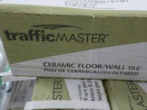 12 Boxes Traffic Master Ceramic Flo...