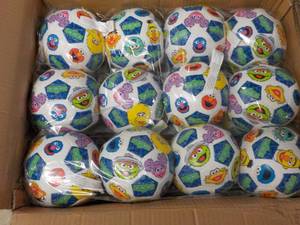 Case of 48 Sesame Live Soccer Balls...