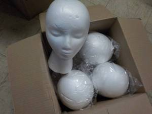 4 Styro Foam Display Heads...