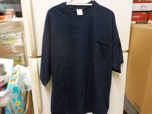 6 size 3XL Gildan Navy Blue Cotton ...