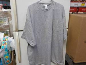 5 - 3XL Gray T-shirts...