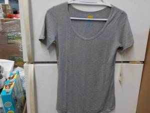 7 Size S C & C Heather Grey Tops...