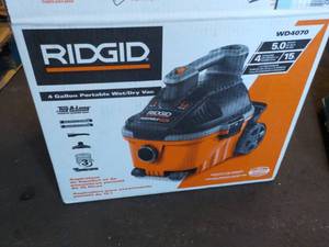 Ridgid Portable 4 Gallon WetDry Va...