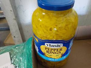 1 Gallon Jug Vlasic Mild Banana Pep...