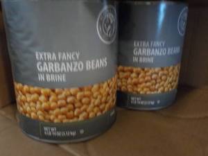 2 - 6 lb 14 oz cans Garbanzo Beans ...