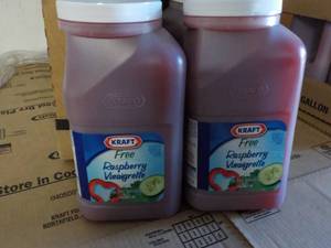 2 Gallons Kraft Free Raspberry Vina...