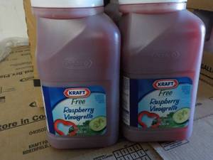2 Gallons Kraft Free Raspberry Vina...