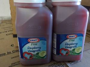 2 Gallons Kraft Free Raspberry Vina...
