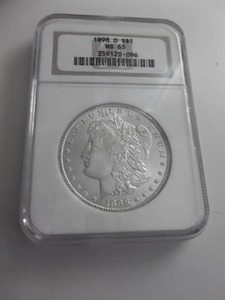 1898 O Morgan Silver Dollar