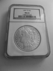 1901 O Morgan Silver Dollar