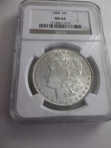 1888  Morgan Silver Dollar