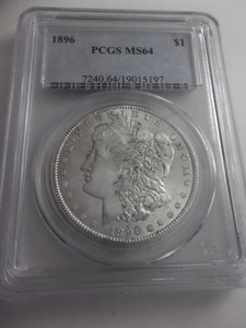 1896 Morgan Silver Dollar