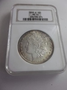 1899 O Morgan Silver Dollar