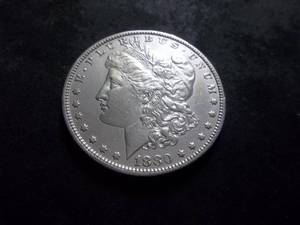 1880 O Morgan Silver Dollar Micro O