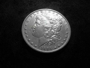 1884 Morgan Silver Dollar