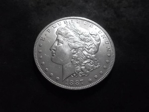 1887  Morgan Silver Dollar