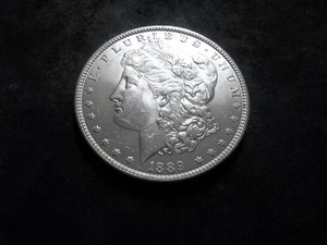 1889 Morgan Silver Dollar