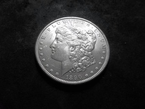 1890  Morgan Silver Dollar