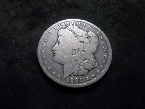 1891 CC Morgan Silver Dollar