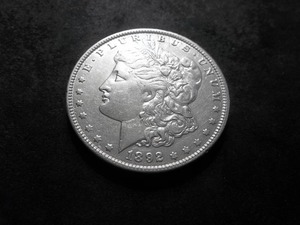 1892 O Morgan Silver Dollar