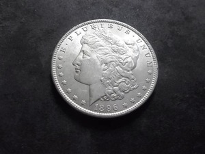 1896 Morgan Silver Dollar