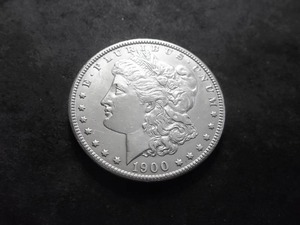 1900  Morgan Silver Dollar