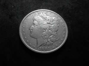 1901 Morgan Silver Dollar