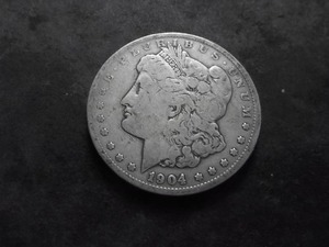 1904 Morgan Silver Dollar