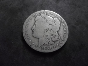 1904 S Morgan Silver Dollar