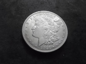 1921  Morgan Silver Dollar