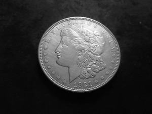 1921 D Morgan Silver Dollar