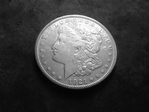 1921 S Morgan Silver Dollar