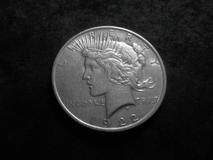 1922 D  Silver Peace Dollar