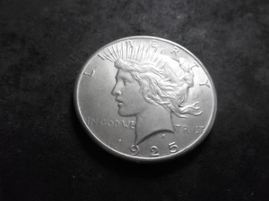 1925 Peace Silver Dollar